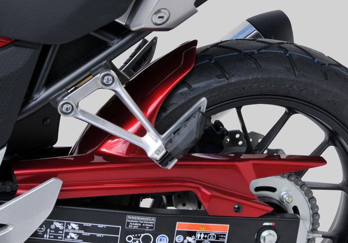 BODYSTYLE Sportsline Hinterradabdeckung rot Candy Rosy Red, R340 ABE