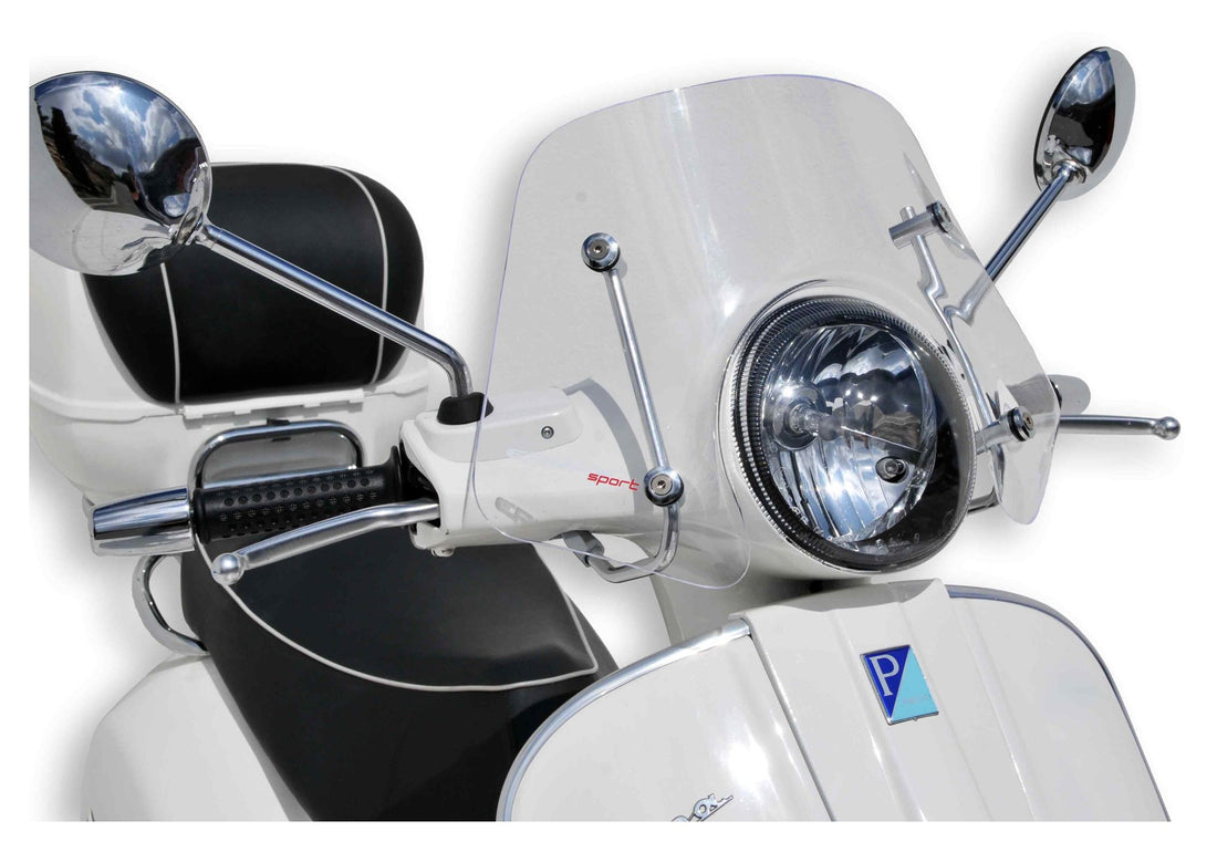 ERMAX Scooterscheibe Piccolo klar ABE KBA-Nr.: 31110