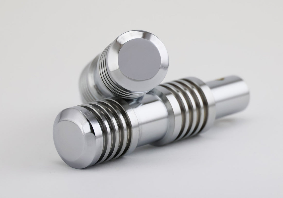 FALCON Round Style Soziusfußrasten silber