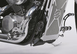 FALCON Round Style Fußrastenanlage silber TÜV
