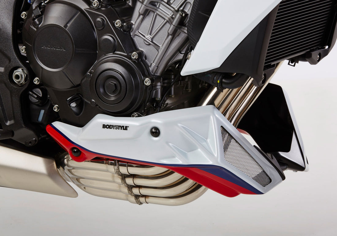 BODYSTYLE Sportsline Bugspoiler blau Pearl Spencer Blue, PB308M ABE