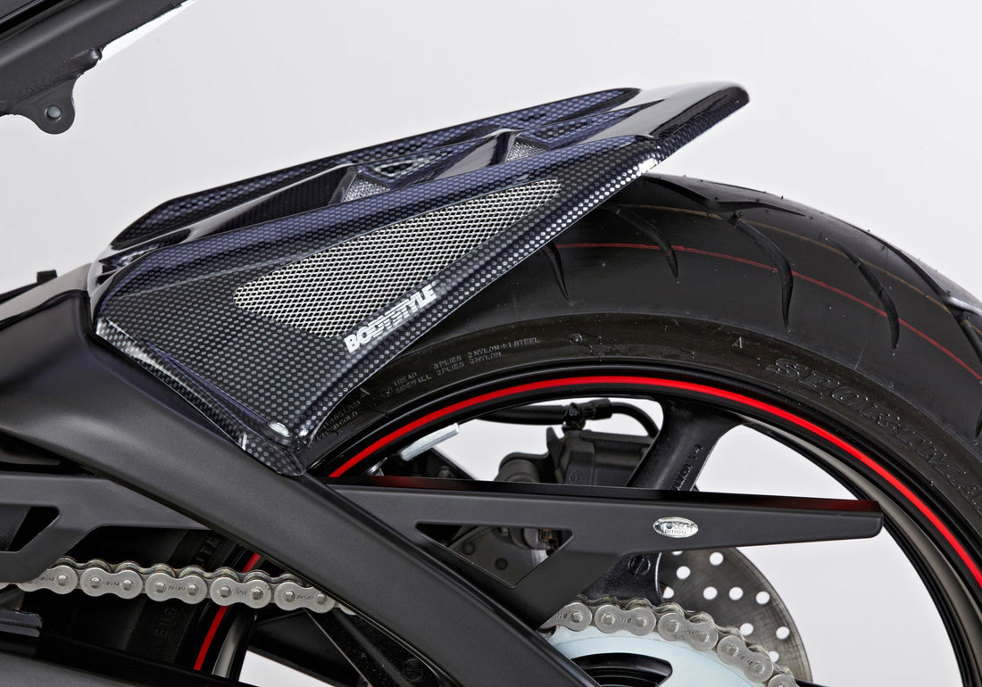 BODYSTYLE Raceline Hinterradabdeckung Carbon Look ABE
