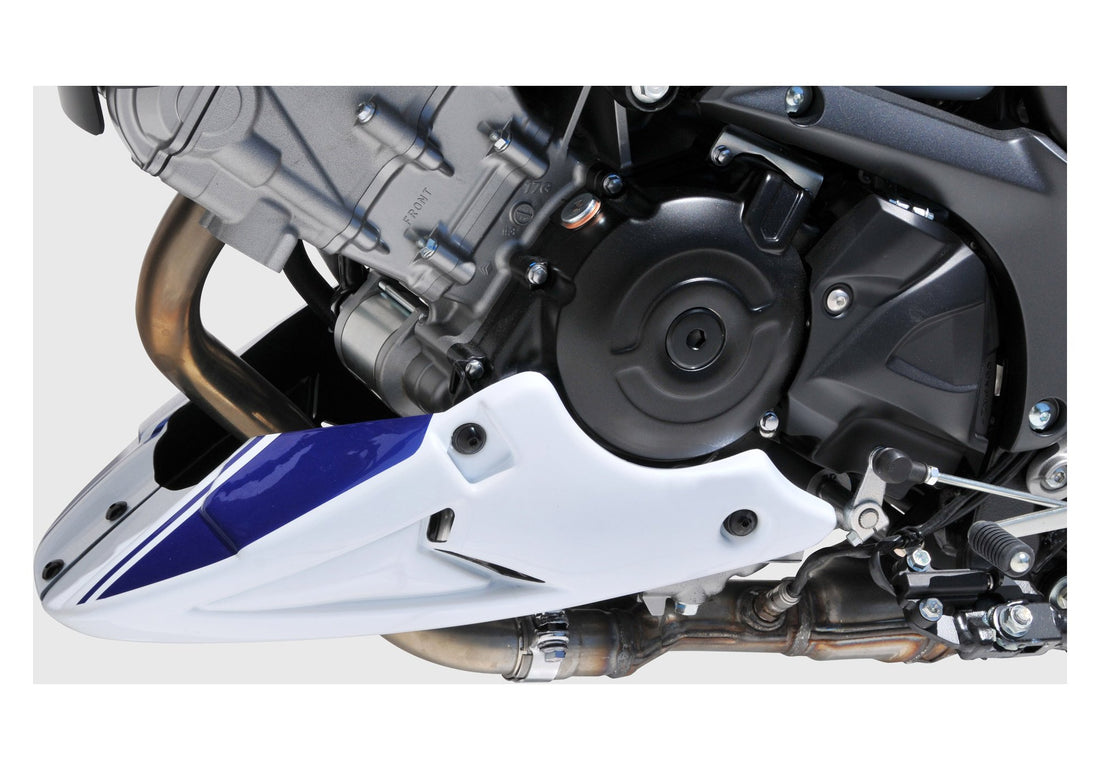 BODYSTYLE Sportsline Bugspoiler weiß/blau Pearl Glacier White, YWW/Pearl Vigor Blue, YKY ABE