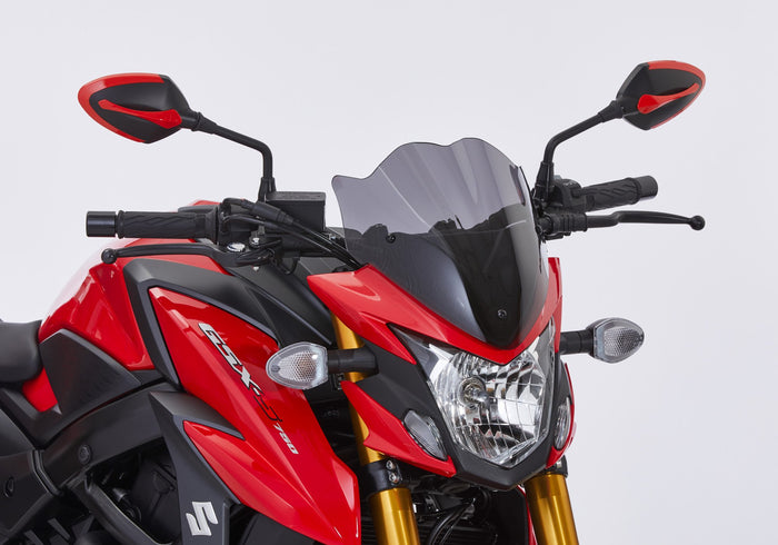 ERMAX Naked-Bike-Scheibe schwarz getönt (durchsichtig) ABE KBA-Nr.: 38935