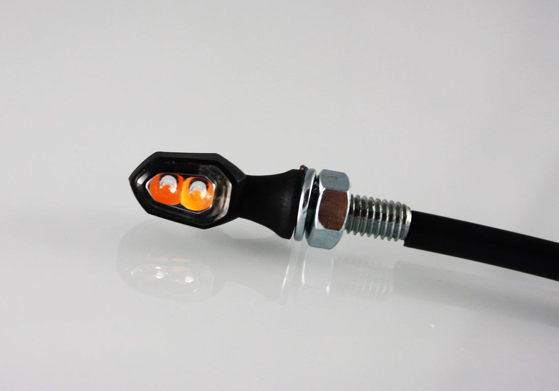 PROTECH Universal LED-Blinker RC-80 li/re schwarz EG-BE [e24] 50R-00 0342