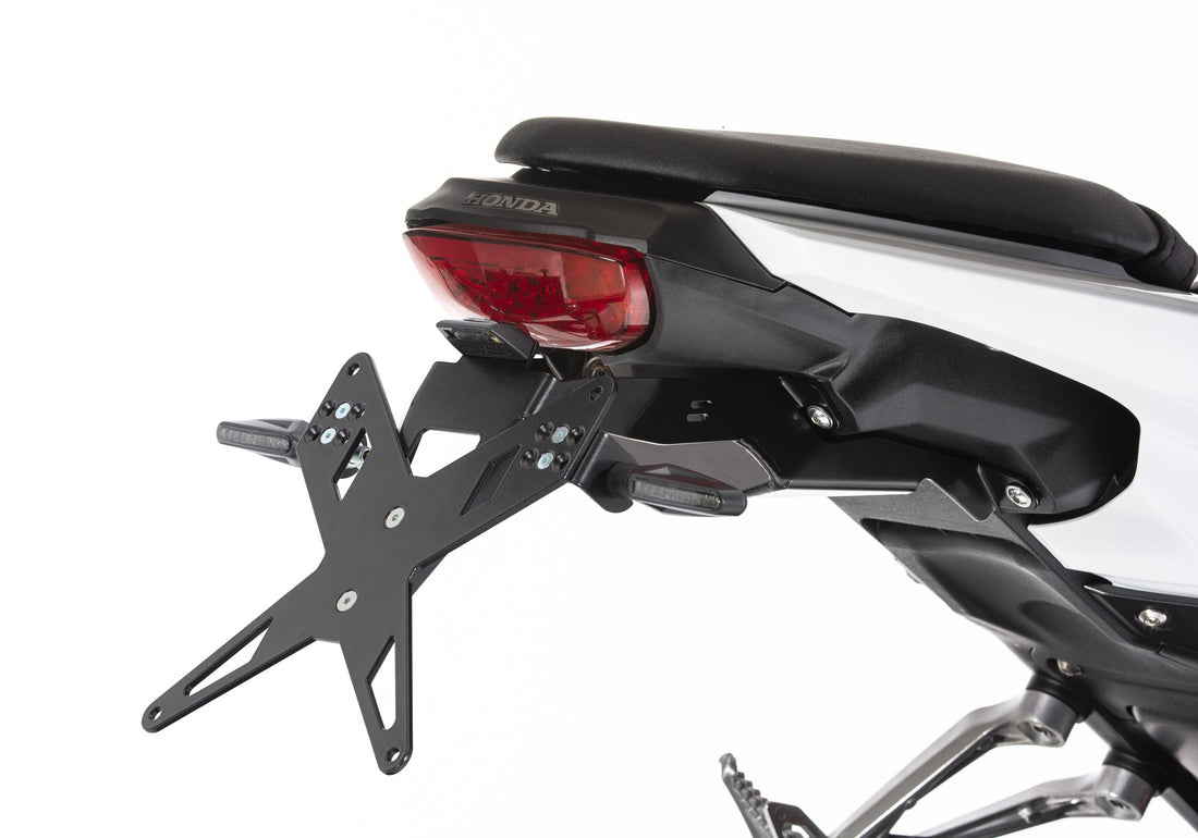 PROTECH X-SHAPE Kennzeichenhalter schwarz