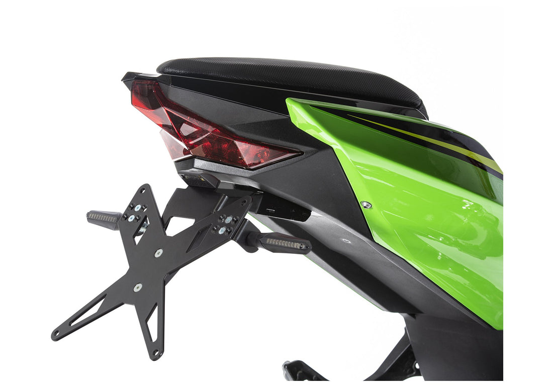 PROTECH X-SHAPE Kennzeichenhalter schwarz