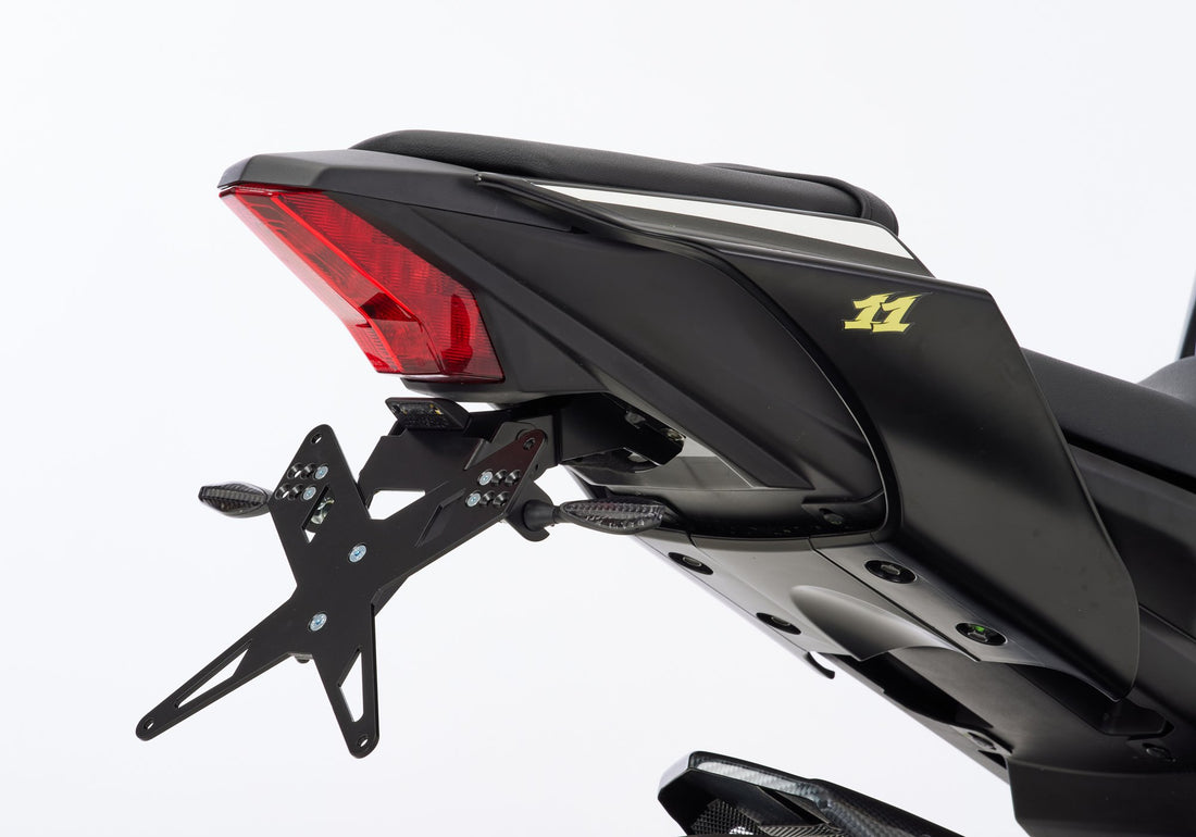 PROTECH X-SHAPE Kennzeichenhalter schwarz