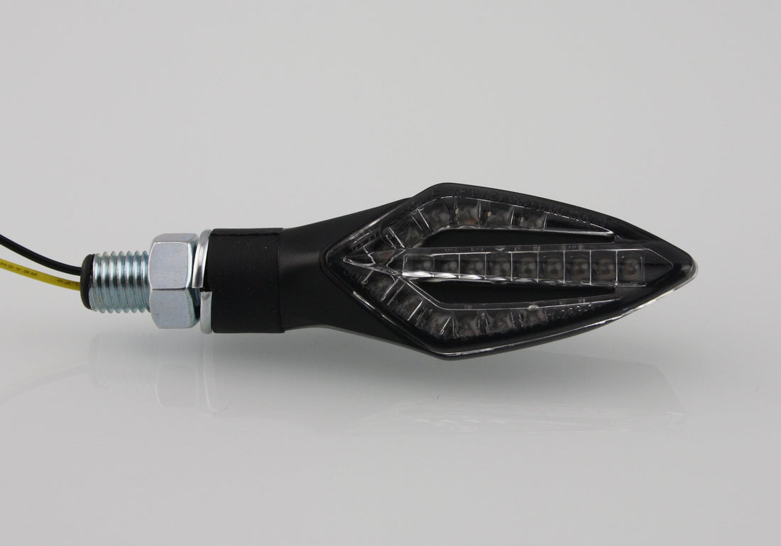 PROTECH Universal LED-Lauflicht-Blinker RC-100 li/re schwarz EG-BE [e13] 1112