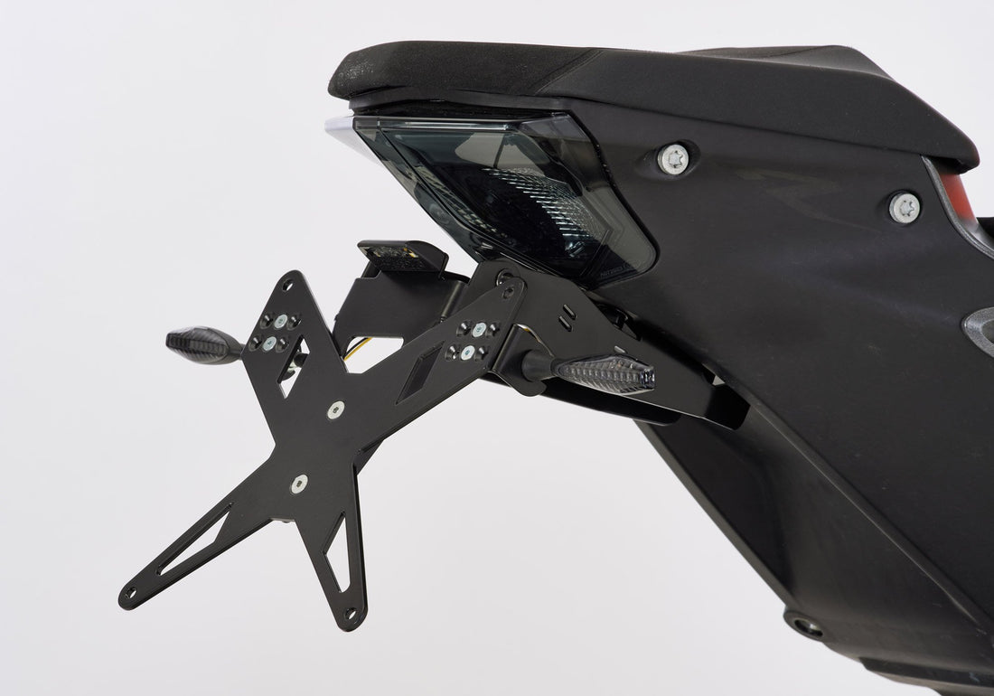 PROTECH X-SHAPE Kennzeichenhalter schwarz