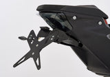 PROTECH X-SHAPE Kennzeichenhalter schwarz