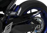 BODYSTYLE Sportsline Hinterradabdeckung mit Alu Kettenschutz blau/grau Icon Blue/Icon Grey ABE