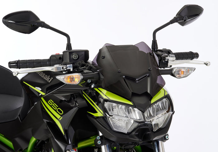 ERMAX Naked-Bike-Scheibe schwarz getönt (durchsichtig) ABE KBA-Nr.: 38935