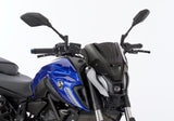 ERMAX Naked-Bike-Scheibe schwarz getönt (durchsichtig) ABE KBA-Nr.: 38935