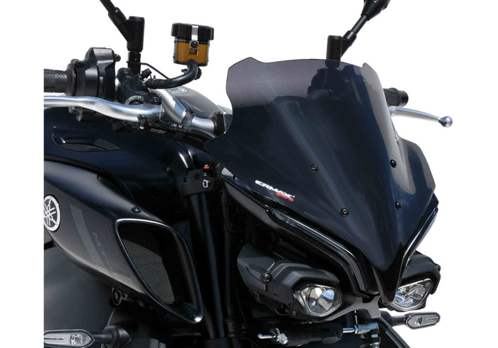 ERMAX Naked-Bike-Scheibe schwarz getönt (durchsichtig) ABE KBA-Nr.: 38935