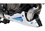 BODYSTYLE Sportsline Bugspoiler weiß/blau Historic White ABE