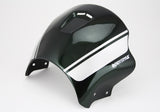 BODYSTYLE Sportsline Scheinwerferverkleidung grün/silber/weiß Metallic Dark Green ABE