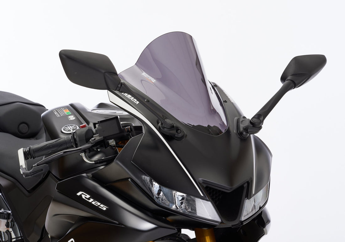 BODYSTYLE Racing Cockpitscheibe schwarz getönt (durchsichtig) ABE KBA-Nr.: 100445