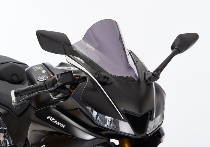 BODYSTYLE Racing Cockpitscheibe schwarz getönt (durchsichtig) ABE KBA-Nr.: 100445