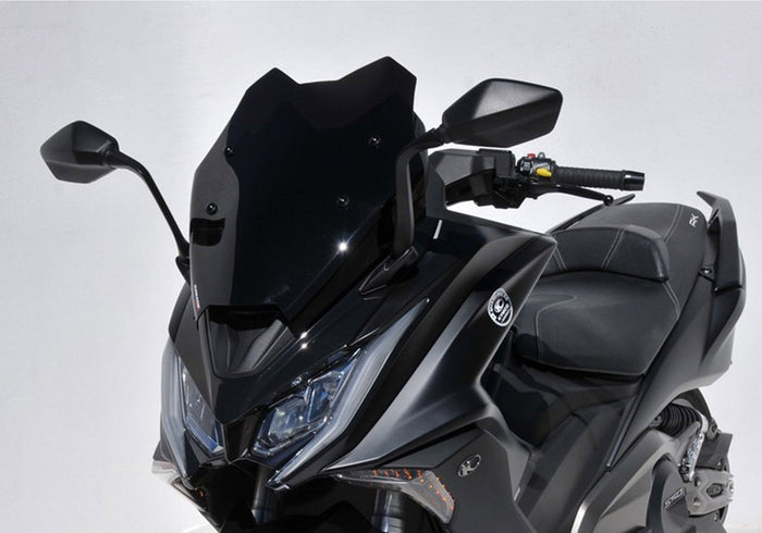 ERMAX Scooterscheibe Sport schwarz getönt ABE KBA-Nr.: 30227