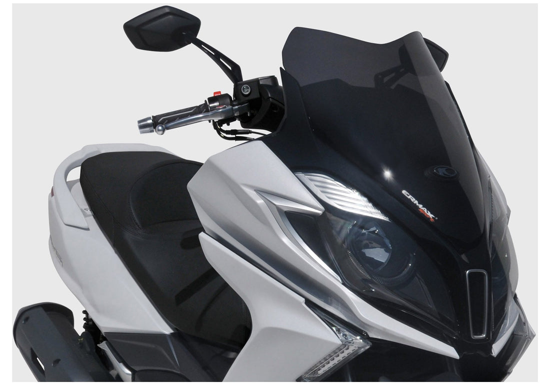 ERMAX Scooterscheibe Sport schwarz getönt ABE KBA-Nr.: 30227