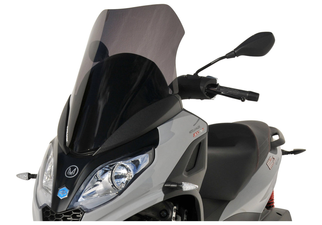 ERMAX Scooterscheibe Sport schwarz getönt ABE KBA-Nr.: 30227