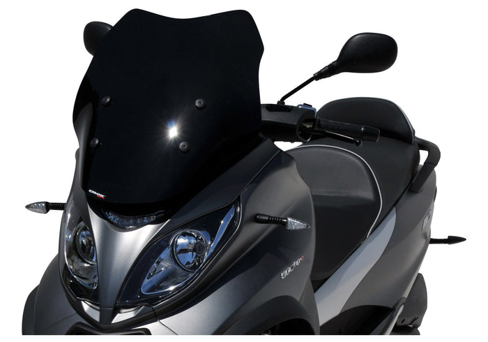 ERMAX Scooterscheibe Sport schwarz getönt ABE KBA-Nr.: 30227