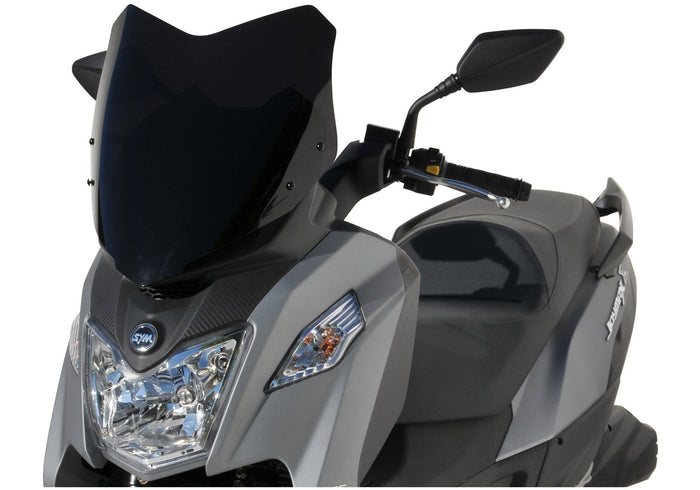 ERMAX Scooterscheibe Sport schwarz getönt ABE KBA-Nr.: 30227
