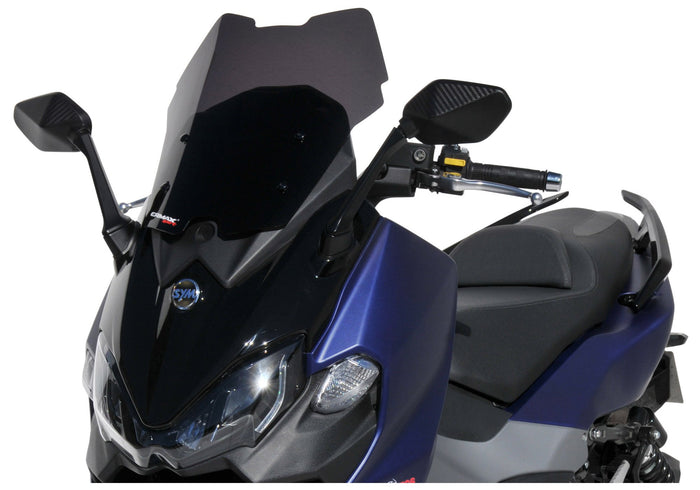 ERMAX Scooterscheibe Sport schwarz getönt ABE KBA-Nr.: 30227