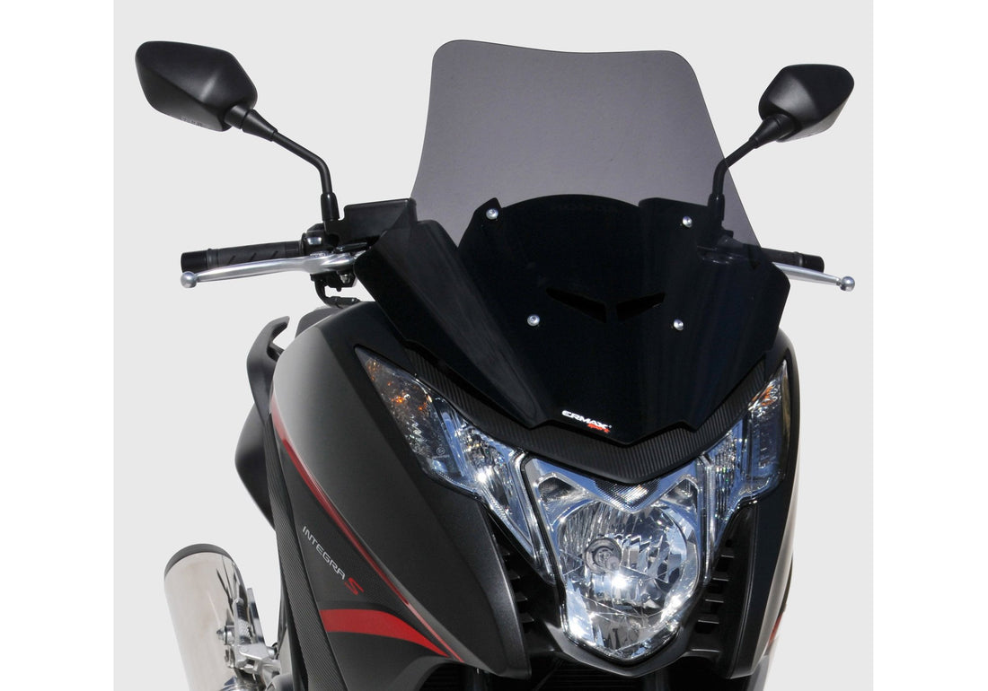 ERMAX Scooterscheibe Sport schwarz getönt ABE KBA-Nr.: 30227