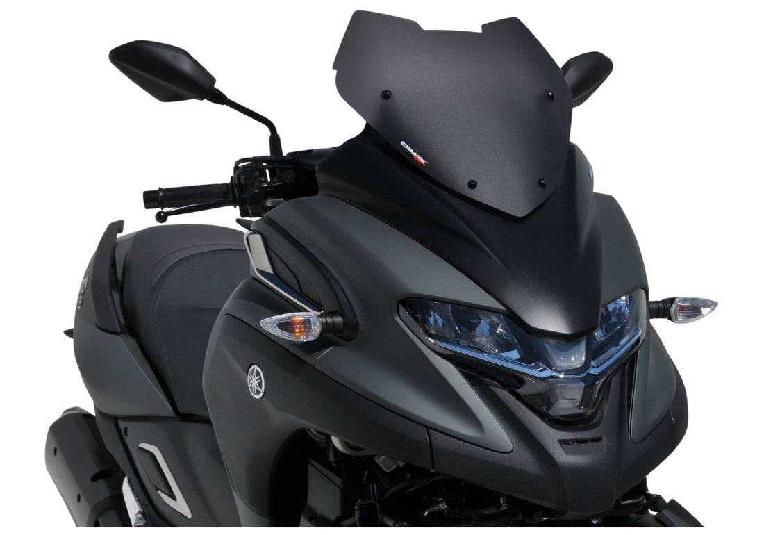 ERMAX Scooterscheibe Sport schwarz getönt ABE KBA-Nr.: 30227