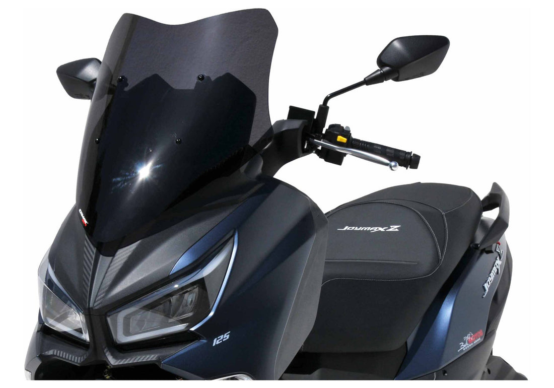 ERMAX Scooterscheibe Sport schwarz getönt ABE KBA-Nr.: 30227