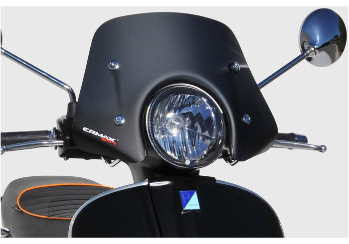 ERMAX Scooterscheibe Piccolo schwarz matt ABE KBA-Nr.: 31110