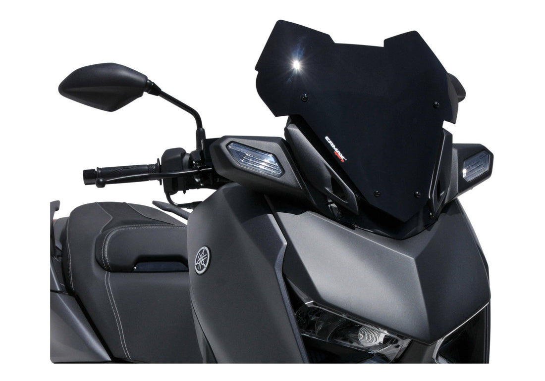 ERMAX Scooterscheibe Sport schwarz getönt ABE KBA-Nr.: 30227