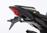 PROTECH V-SHAPE Kennzeichenhalter schwarz