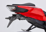 PROTECH V-SHAPE Kennzeichenhalterset inkl. Reflektor und Kennzeichenbel. schwarz