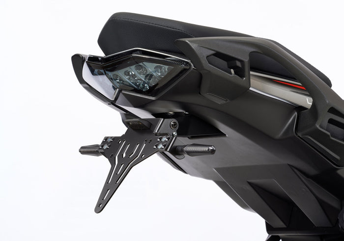 PROTECH V-SHAPE Kennzeichenhalterset inkl. Reflektor und Kennzeichenbel. schwarz