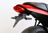 PROTECH V-SHAPE Kennzeichenhalterset inkl. Reflektor und Kennzeichenbel. schwarz