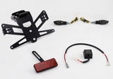 Protech X-Shape Komplett-Set Plug and Play Kennzeichenhalter mit 2 LED-Blinkern