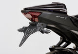 PROTECH V-SHAPE Kennzeichenhalterset inkl. Reflektor und Kennzeichenbel. schwarz