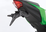 PROTECH V-SHAPE Kennzeichenhalterset inkl. Reflektor und Kennzeichenbel. schwarz