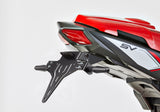 PROTECH V-SHAPE Kennzeichenhalterset inkl. Reflektor und Kennzeichenbel. schwarz