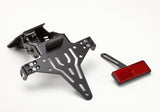 PROTECH V-SHAPE Kennzeichenhalterset inkl. Reflektor und Kennzeichenbel. schwarz