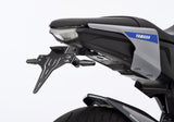 PROTECH V-SHAPE Kennzeichenhalterset inkl. Reflektor und Kennzeichenbel. schwarz