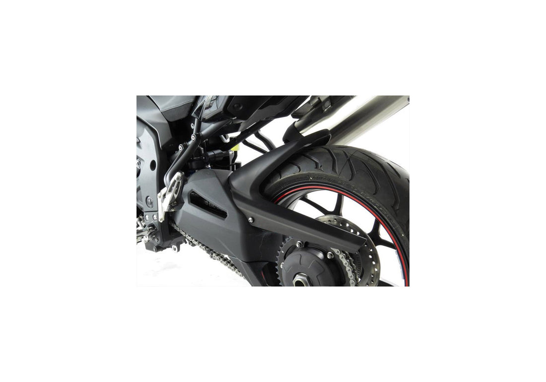 BODYSTYLE Sportsline Hinterradabdeckung schwarz ABE