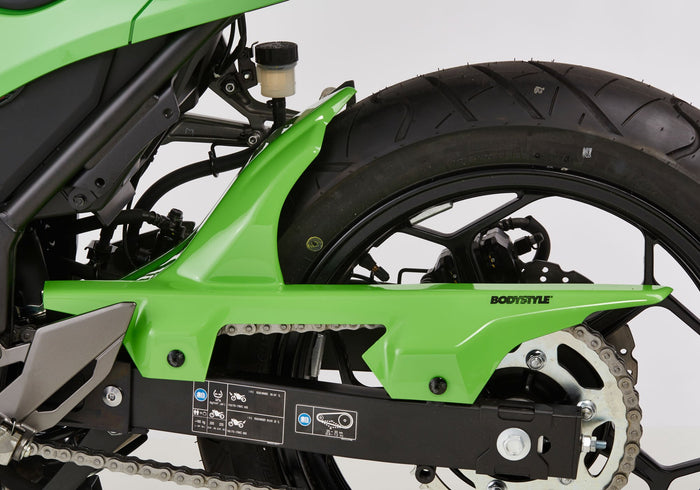 BODYSTYLE Sportsline Hinterradabdeckung unlackiert ABE