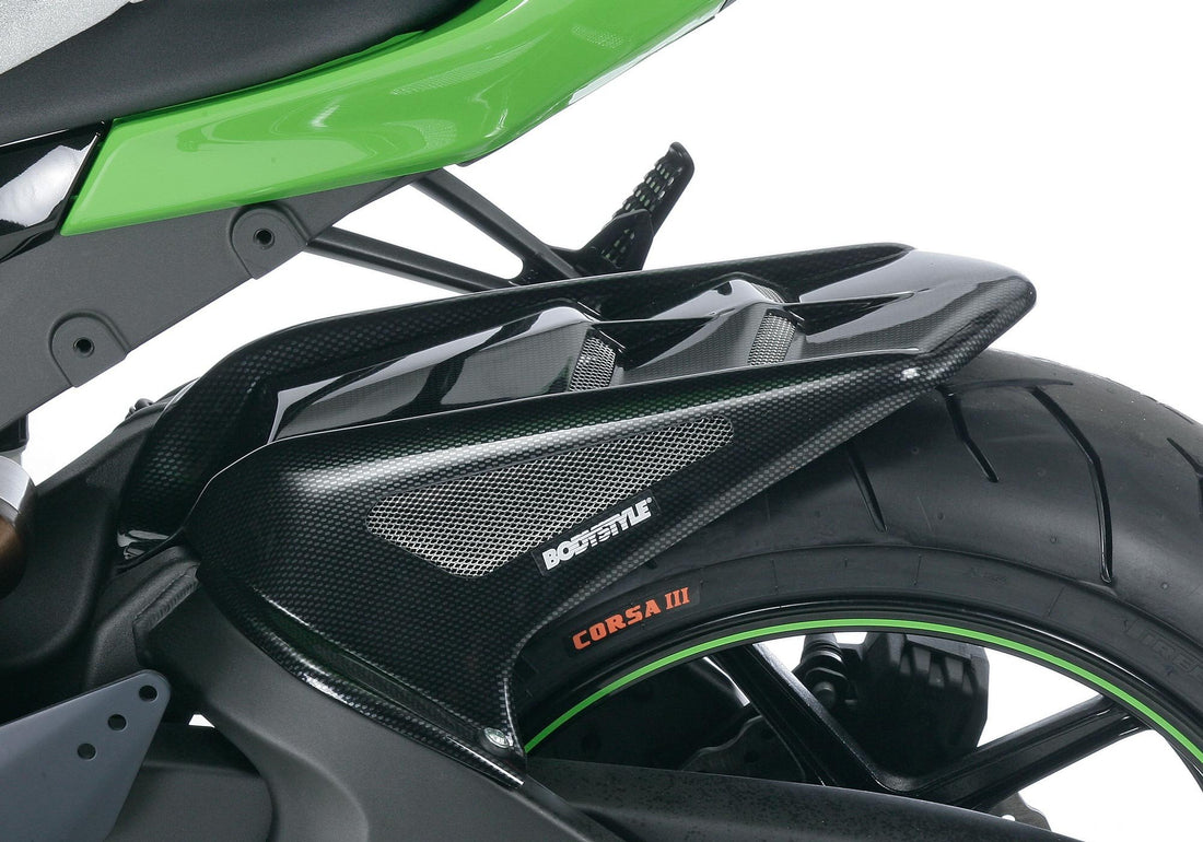 BODYSTYLE Raceline Hinterradabdeckung Carbon Look ABE