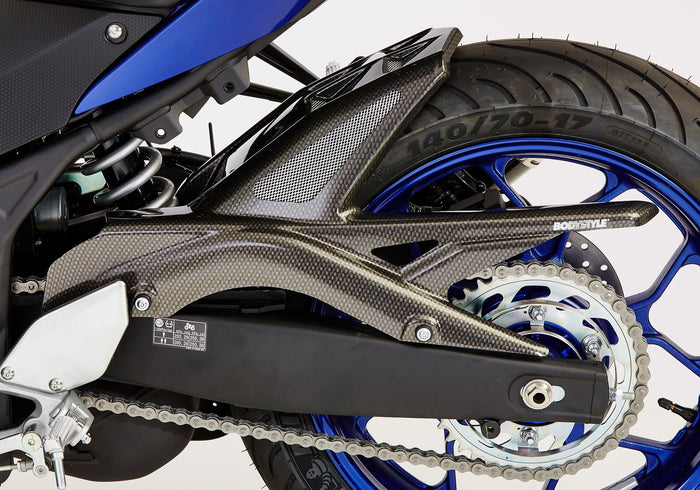 BODYSTYLE Raceline Hinterradabdeckung Carbon Look ABE