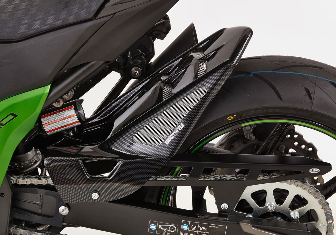 BODYSTYLE Raceline Hinterradabdeckung Carbon Look ABE