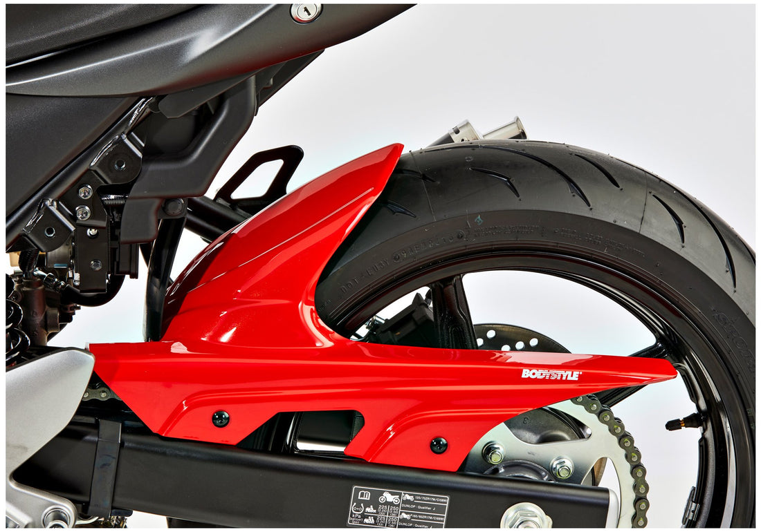 BODYSTYLE Sportsline Hinterradabdeckung rot Candy Daring Red, YYG ABE